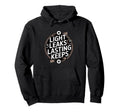 Through Lens We Live Twice Camera Hoodie - Graphic Print Men Women - T-Shirt, Sweatshirt, Hoodie