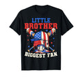 Little Brother Biggest Fan Baseball T-Shirt - Aesthetic Graphic Unisex - T-Shirt, Sweatshirt, Hoodie