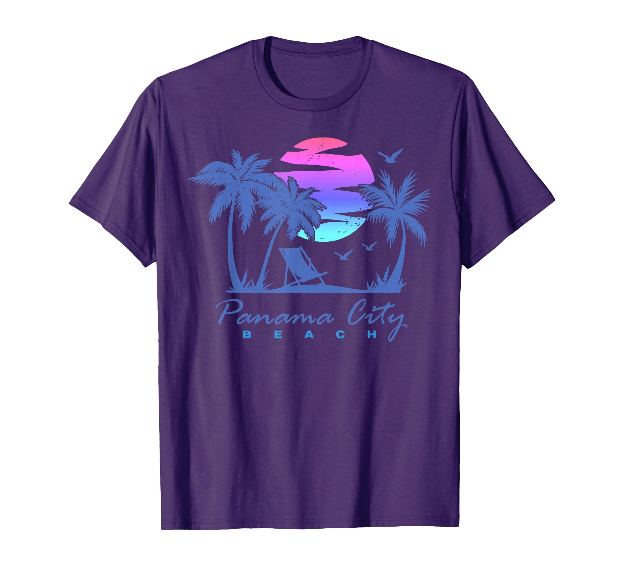 Panama City Beach Florida Vacation T-Shirt - Custom Art Print for Adults - T-Shirt, Sweatshirt, Hoodie