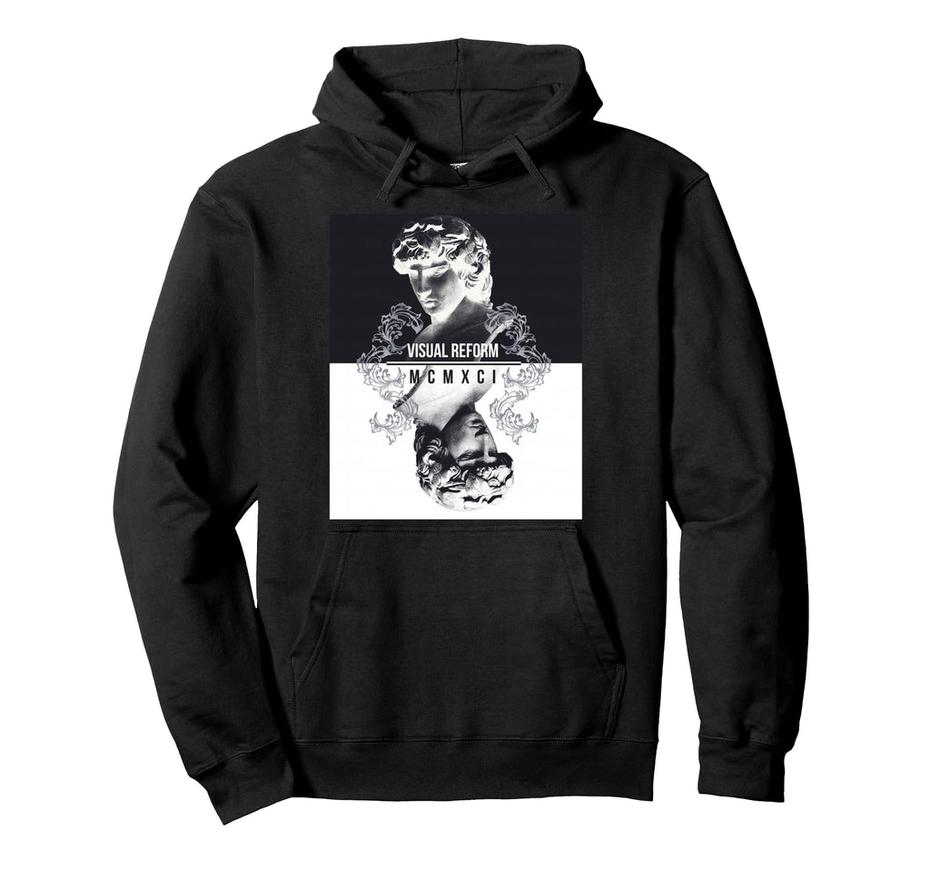 Vaporwave Aesthetic 80S 90S Statue Japanese Hoodie - Graphic Print Unisex - T-Shirt, Sweatshirt, Hoodie