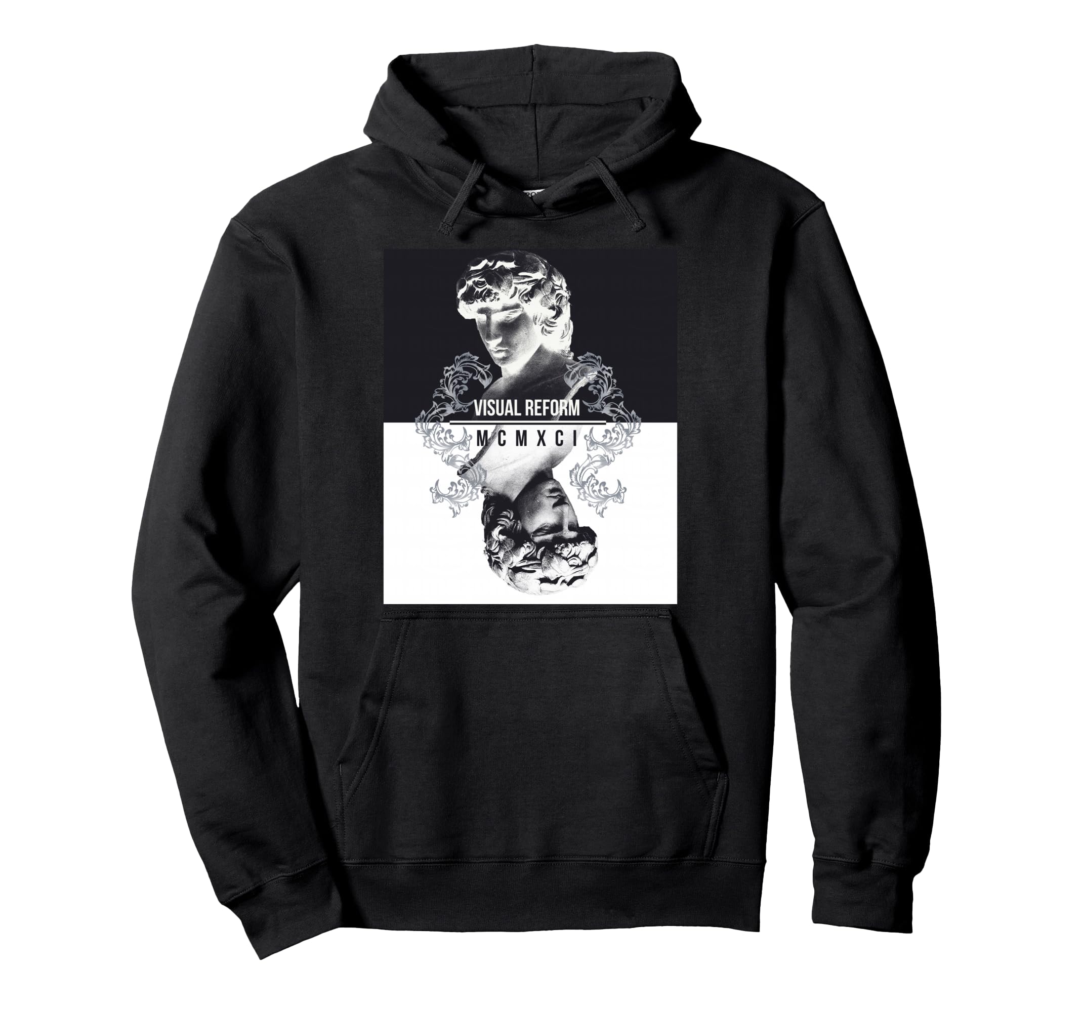 Vaporwave Aesthetic 80S 90S Statue Japanese Hoodie - Graphic Print Unisex - T-Shirt, Sweatshirt, Hoodie