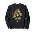 Japan Gingko Leaf Soft Grunge Sweatshirt - Fun Novelty Design Men Women - T-Shirt, Sweatshirt, Hoodie