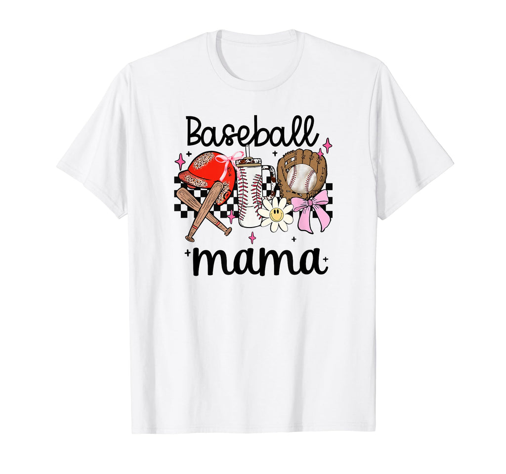 Baseball Mama Baseball Mom T Ball Mom T-Shirt - Minimalist Print Unisex - T-Shirt, Sweatshirt, Hoodie