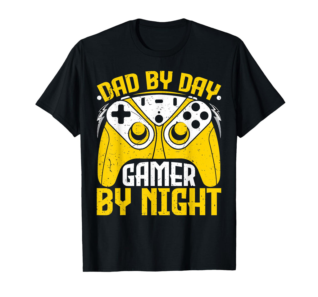 Dad Day Gamer Night Video Gamer Dad Gaming T-Shirt - Trendy Graphic Unisex - T-Shirt, Sweatshirt, Hoodie
