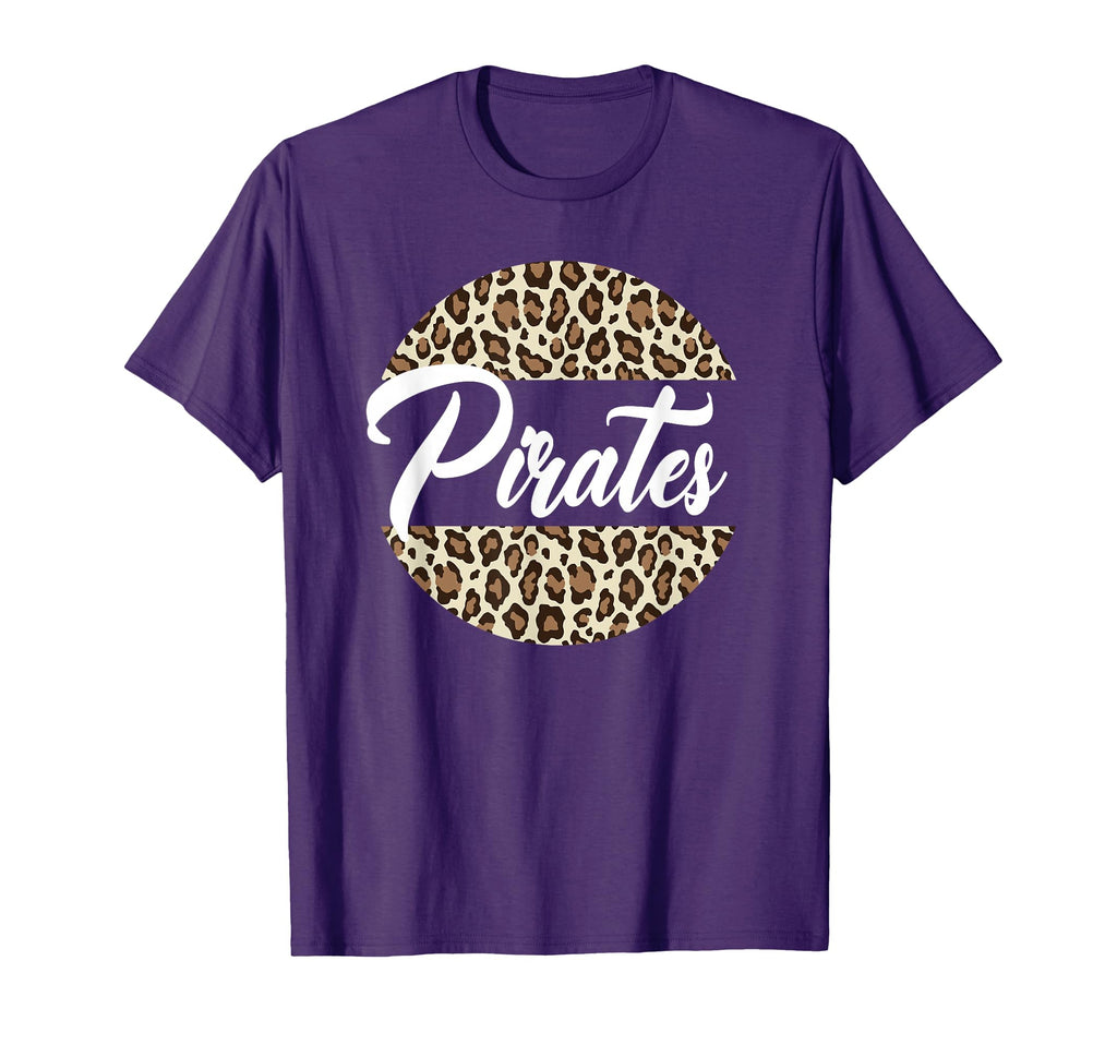 Pirates High School Mascot Sports T-Shirt - Custom Art Print Men Women - T-Shirt, Sweatshirt, Hoodie