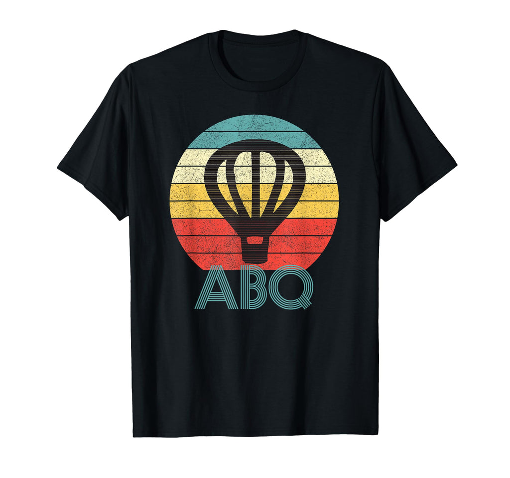 Abq Hot Air Balloon New Mexico Sunset T-Shirt - Aesthetic Graphic Unisex - T-Shirt, Sweatshirt, Hoodie