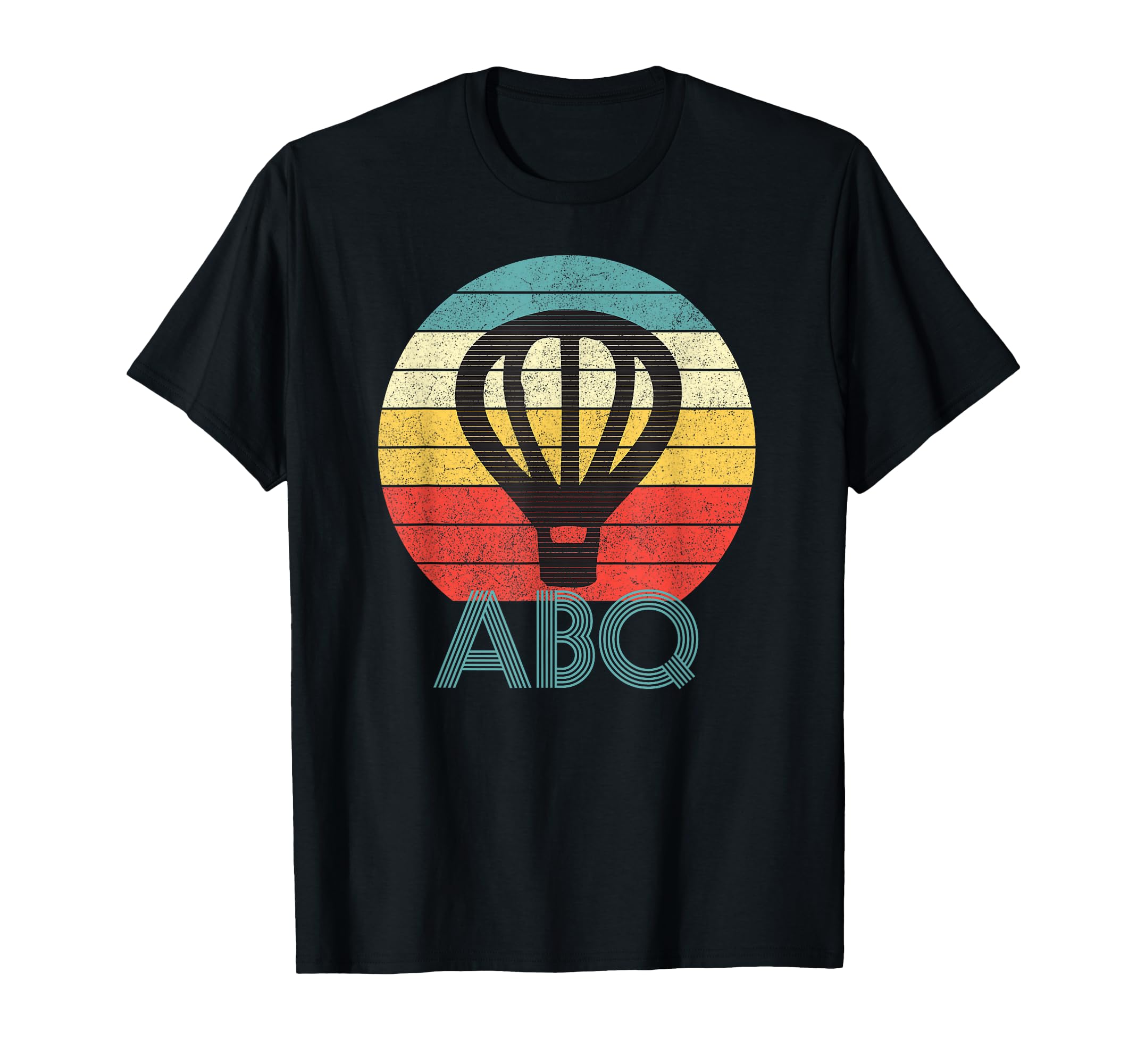 Abq Hot Air Balloon New Mexico Sunset T-Shirt - Aesthetic Graphic Unisex - T-Shirt, Sweatshirt, Hoodie