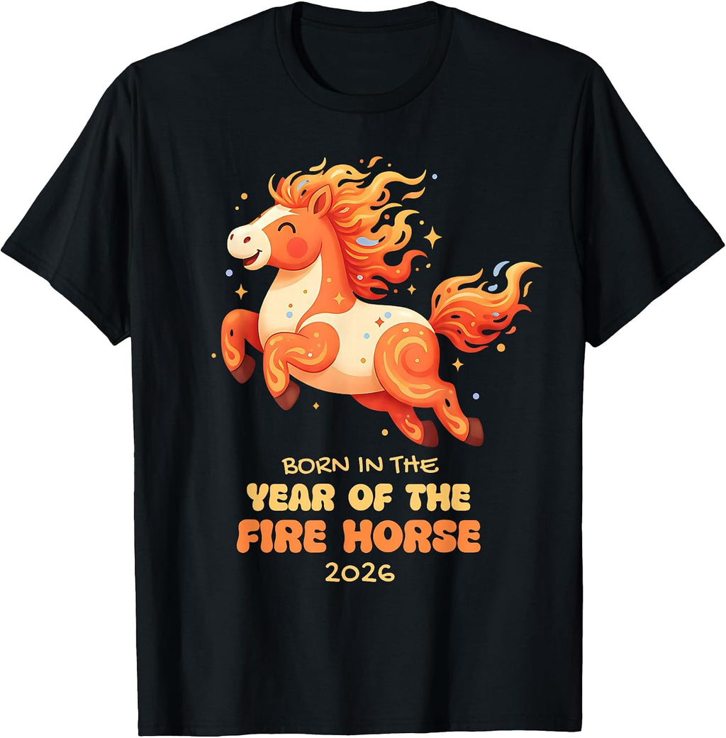 Celestial Pregnancy Reveal Zodiac Firehorse Quote - Adult & Kids T-Shirts, Sweatshirts & Hoodies apparel design preview 1