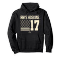Rhys Hoskins Flag Mlbpa Hoodie - Casual Everyday Wear Men Women - T-Shirt, Sweatshirt, Hoodie