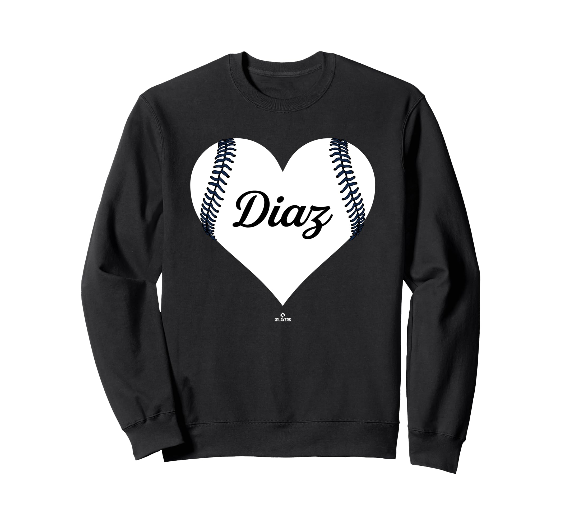 Baseball Heart Blayberg Diaz Sweatshirt - Graphic Print for Adults - T-Shirt, Sweatshirt, Hoodie