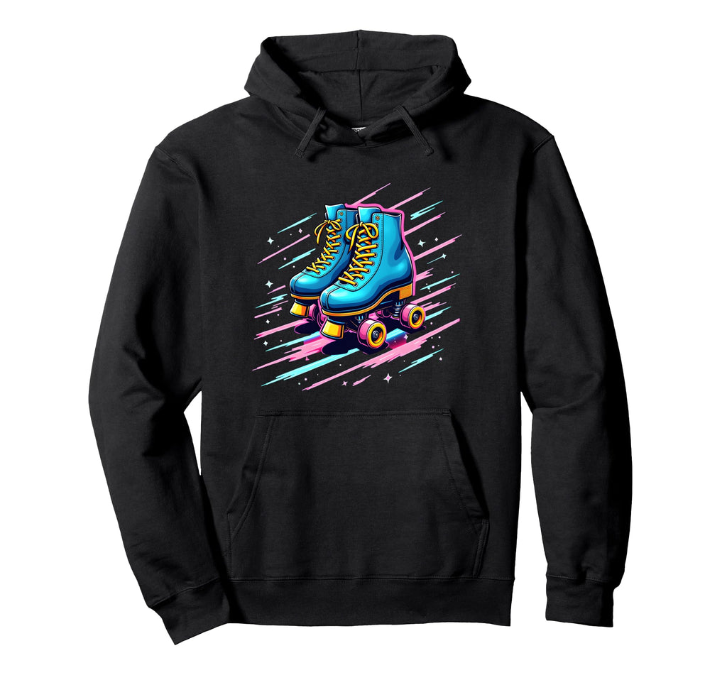 Roller Skates Roller Skating Derby Gift Hoodie - Unique Graphic Unisex - T-Shirt, Sweatshirt, Hoodie