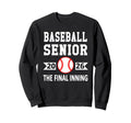 Senior Class 2026 Baseball Senior Sweatshirt - Streetwear Style Unisex - T-Shirt, Sweatshirt, Hoodie