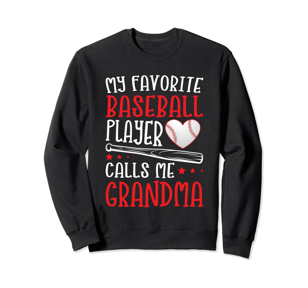 My Favorite Baseball Player Sweatshirt - Casual Everyday Wear for Adults - T-Shirt, Sweatshirt, Hoodie