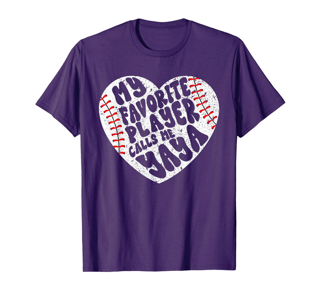 My Favorite Player Calls Me Yaya T-Shirt - Aesthetic Graphic for Adults - T-Shirt, Sweatshirt, Hoodie