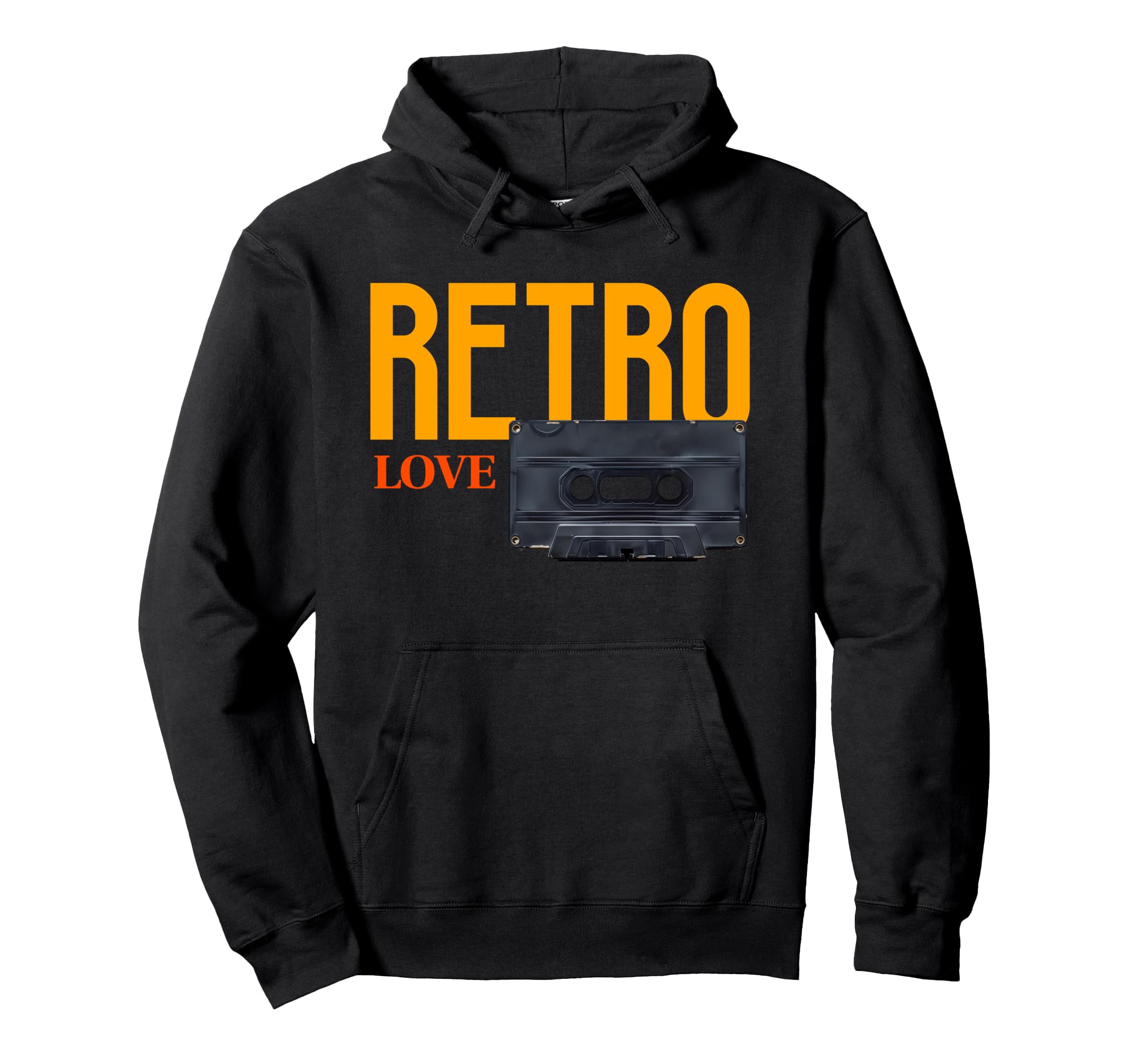 Love Nostalgia Statement Cassette Tape Hoodie - Unique Graphic for Adults - T-Shirt, Sweatshirt, Hoodie