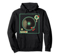 Old Record Player Vinyl Music Lover Hoodie - Aesthetic Graphic Unisex - T-Shirt, Sweatshirt, Hoodie