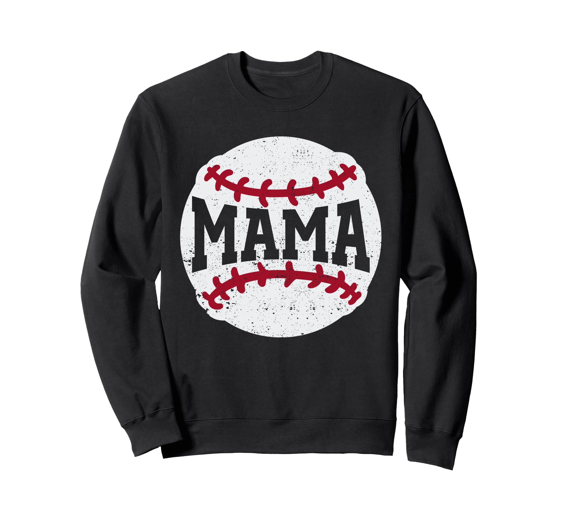 Mama Baseball Player Coach Fan Sweatshirt - Aesthetic Graphic for Adults - T-Shirt, Sweatshirt, Hoodie