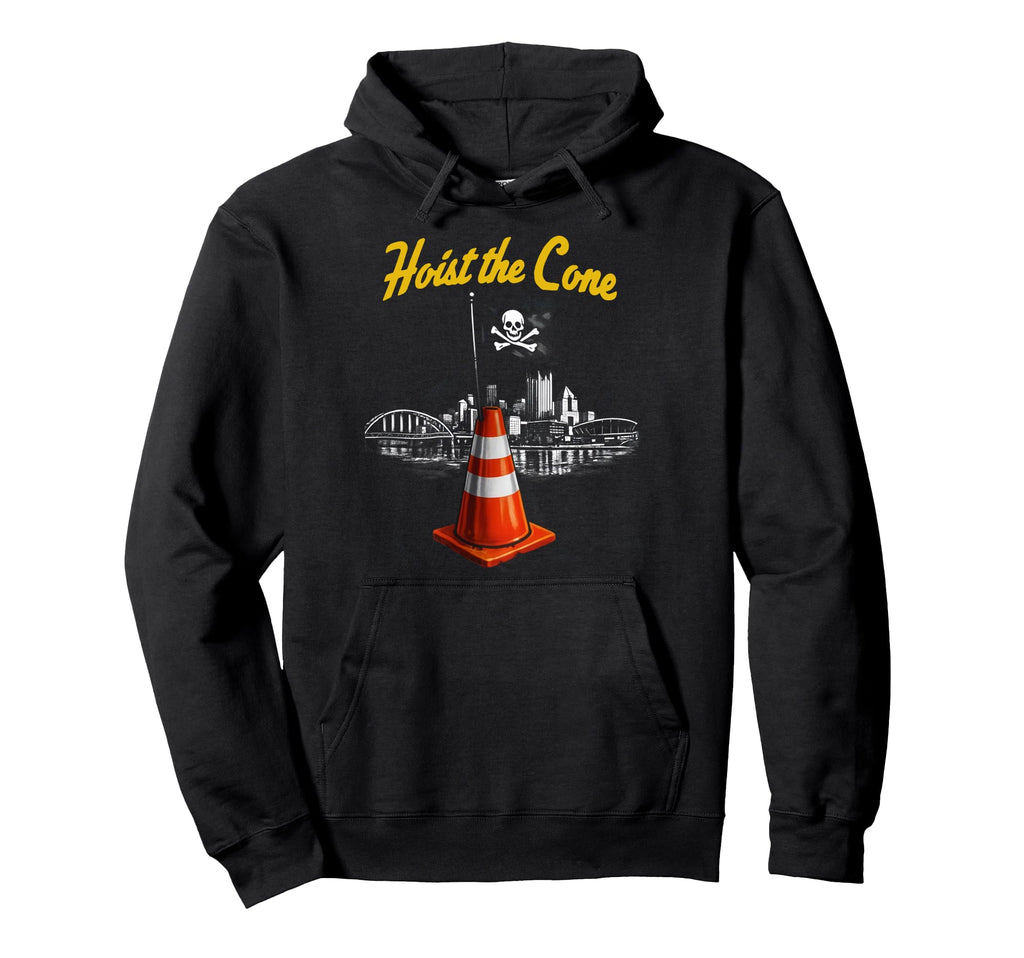 Pirates Hoist Cone Funny Baseball Hoodie - Streetwear Style Men Women - T-Shirt, Sweatshirt, Hoodie