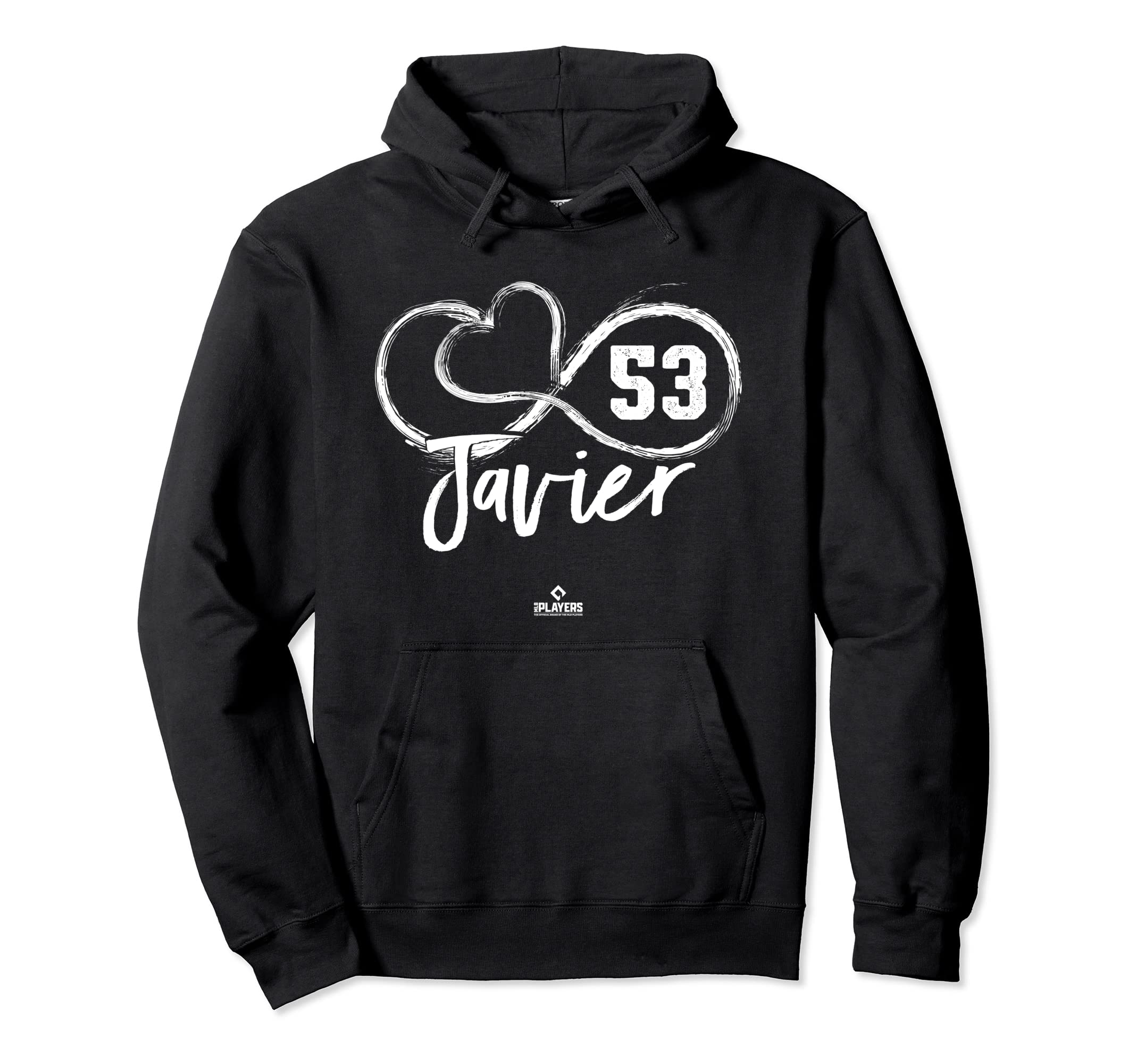 Cristian Javier Infinite Heart Houston Hoodie - Novelty Apparel for Adults - T-Shirt, Sweatshirt, Hoodie
