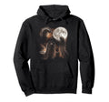 Three Millipede 90S Funny Full Moon Bug Hoodie - Novelty Apparel Unisex - T-Shirt, Sweatshirt, Hoodie
