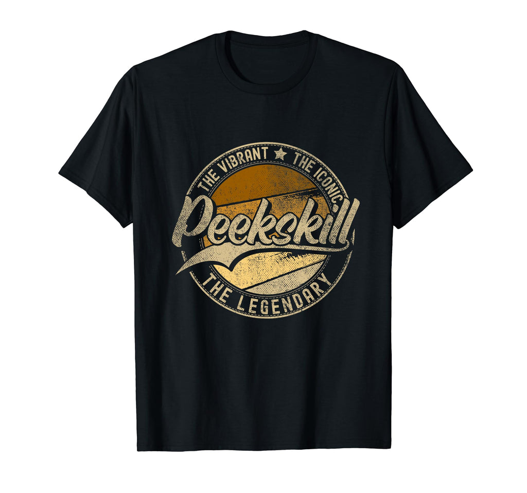 Peekskill Ny New York Distressed T-Shirt - Minimalist Print Men Women - T-Shirt, Sweatshirt, Hoodie
