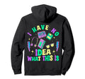 I Have No What This Is Funny Cassette Hoodie - Trendy Graphic for Adults - T-Shirt, Sweatshirt, Hoodie