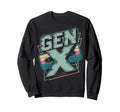 Gen X Generation X Genx Cassette Sweatshirt - Novelty Apparel for Adults - T-Shirt, Sweatshirt, Hoodie