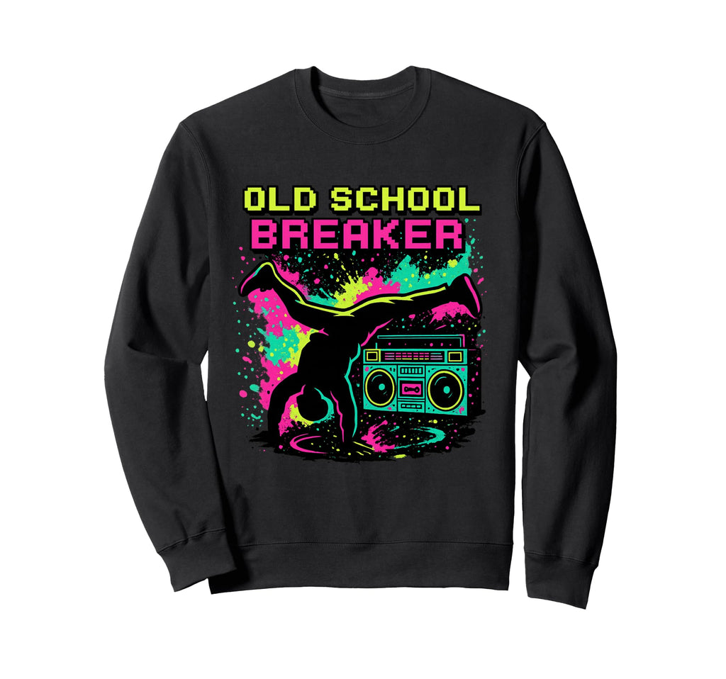 Breakdancing Hip Hop 80S Boombox Sweatshirt - Custom Art Print Men Women - T-Shirt, Sweatshirt, Hoodie