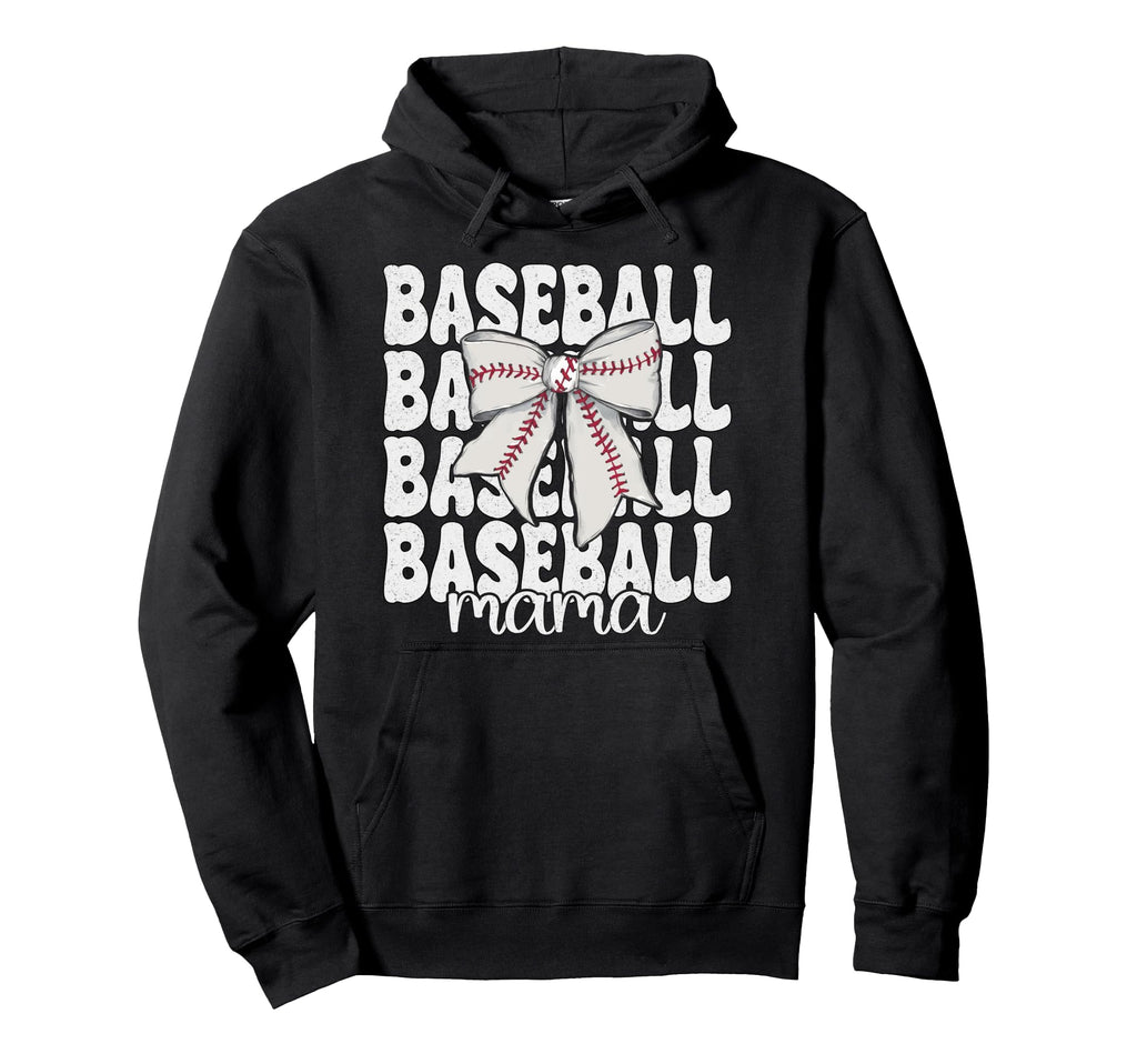 Baseball Mama Baseball Mom Mothers Day Hoodie - Streetwear Style Unisex - T-Shirt, Sweatshirt, Hoodie