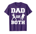 Dad Both Funny Baseball Hockey T-Shirt - Casual Everyday Wear for Adults - T-Shirt, Sweatshirt, Hoodie