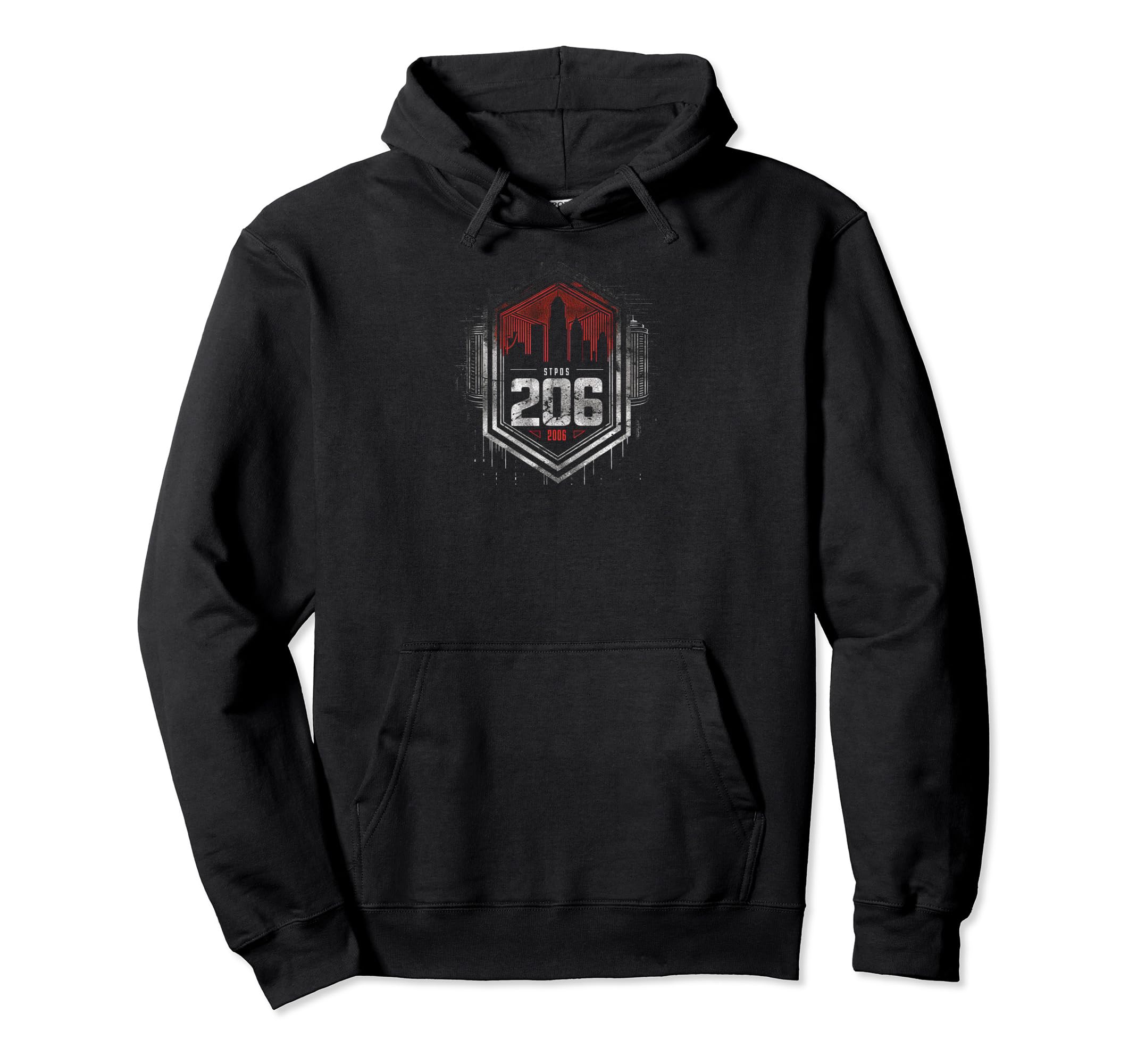 206 Grit 90S Grunge Urbandecay Mens Hoodie - Aesthetic Graphic Men Women - T-Shirt, Sweatshirt, Hoodie