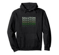 Saluton Esperanto 70S Sunset Aesthetic Hoodie - Trendy Graphic for Adults - T-Shirt, Sweatshirt, Hoodie