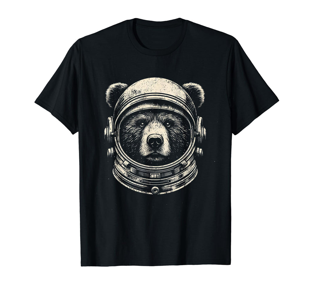 Space Travel Astronaut Bear T-Shirt - Custom Art Print for Adults - T-Shirt, Sweatshirt, Hoodie