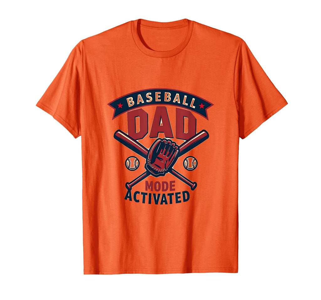 Baseball Softball Band Dad Mode T-Shirt - Minimalist Print Men Women - T-Shirt, Sweatshirt, Hoodie