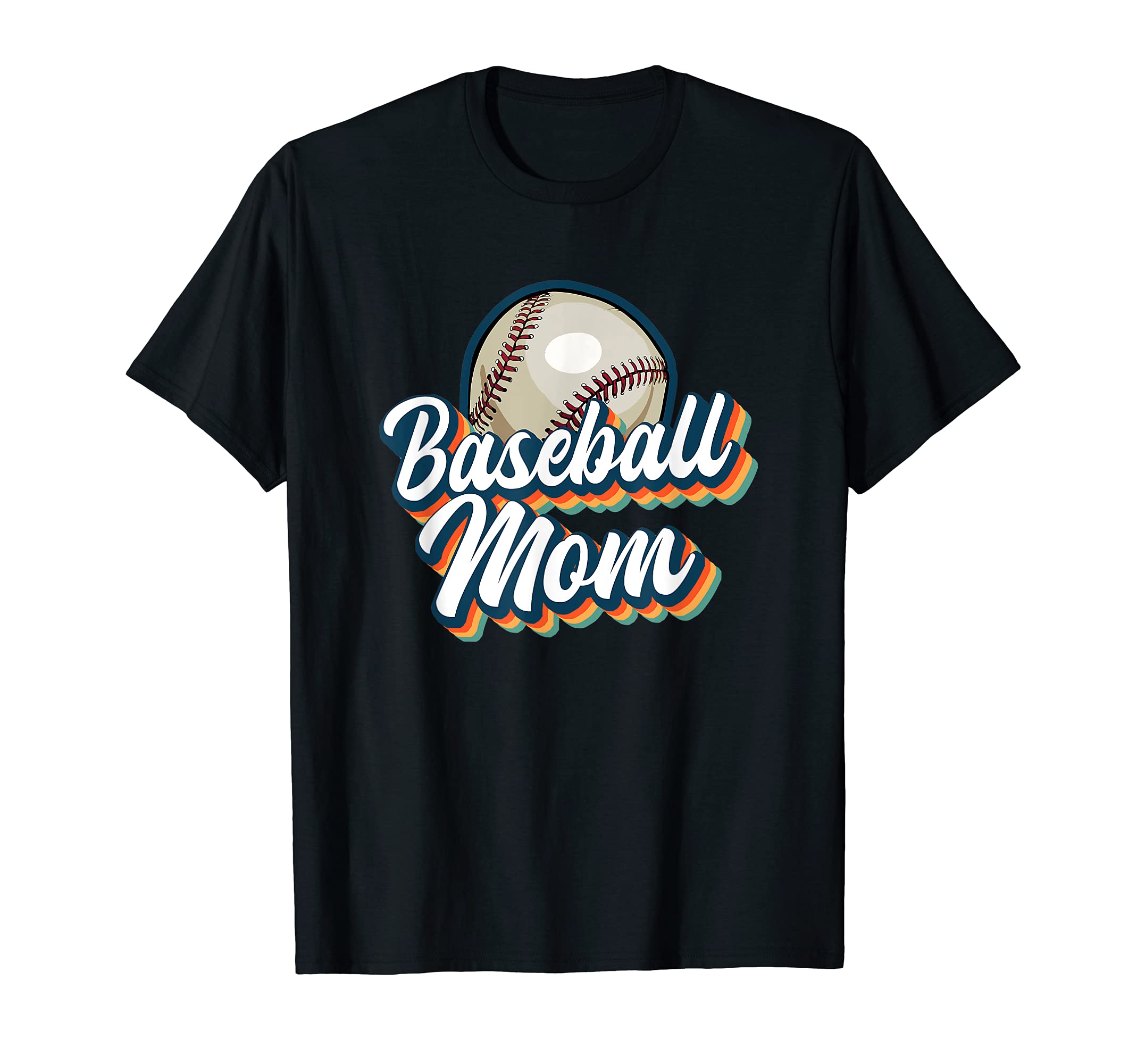 Basetball Mom Funny Baseball Mom T-Shirt - Fun Novelty Design for Adults - T-Shirt, Sweatshirt, Hoodie