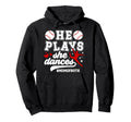 Mom Both Baseball And Dance Mom Dancing And Hoodie - Trendy Graphic Unisex - T-Shirt, Sweatshirt, Hoodie