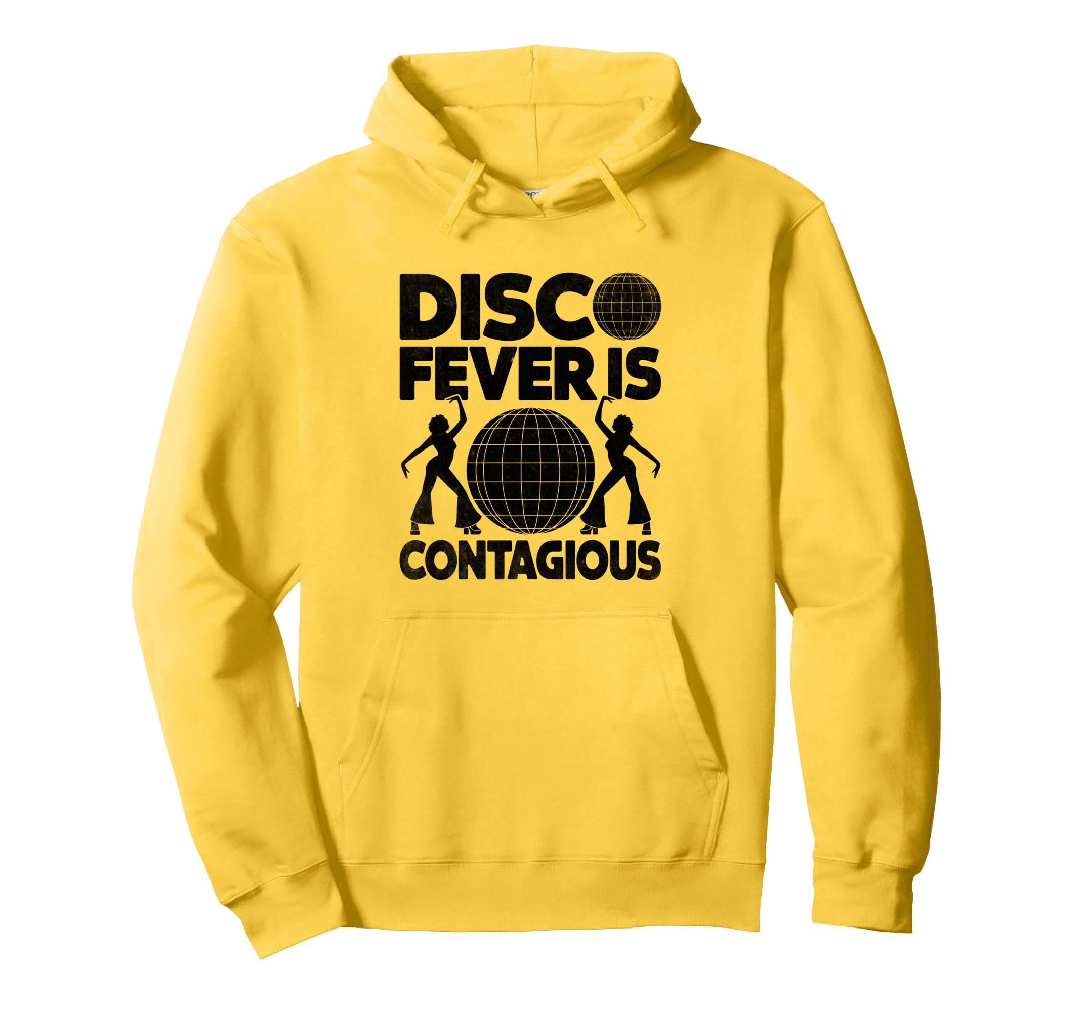 Disco Fever Is Contagious 70S Dancing Hoodie - Trendy Graphic Men Women - T-Shirt, Sweatshirt, Hoodie