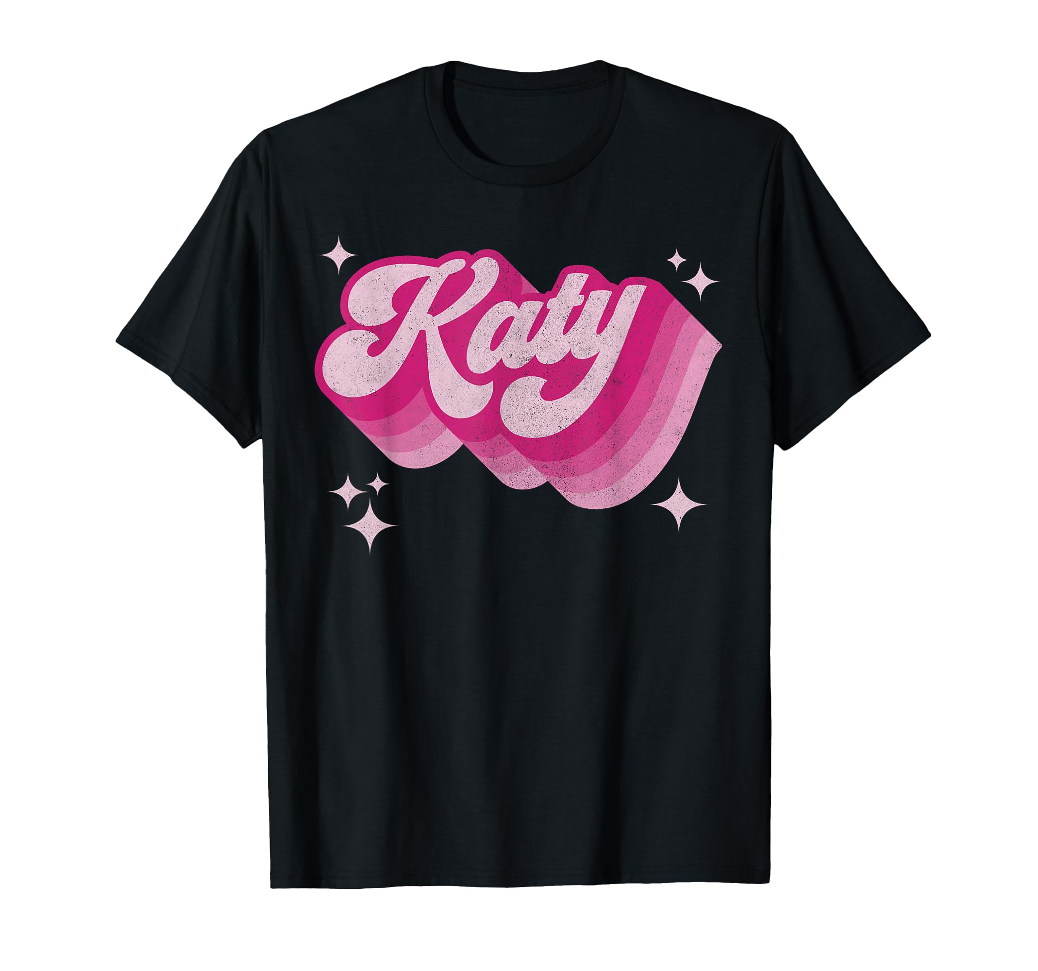 Katy First Name 70S Personalized T-Shirt - Custom Art Print Men Women - T-Shirt, Sweatshirt, Hoodie