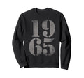 1965 Birth Year Distressed Sweatshirt - Minimalist Print for Adults - T-Shirt, Sweatshirt, Hoodie