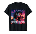 Sad Anime Tears Glittering Vaporwave T-Shirt - Graphic Print Men Women - T-Shirt, Sweatshirt, Hoodie