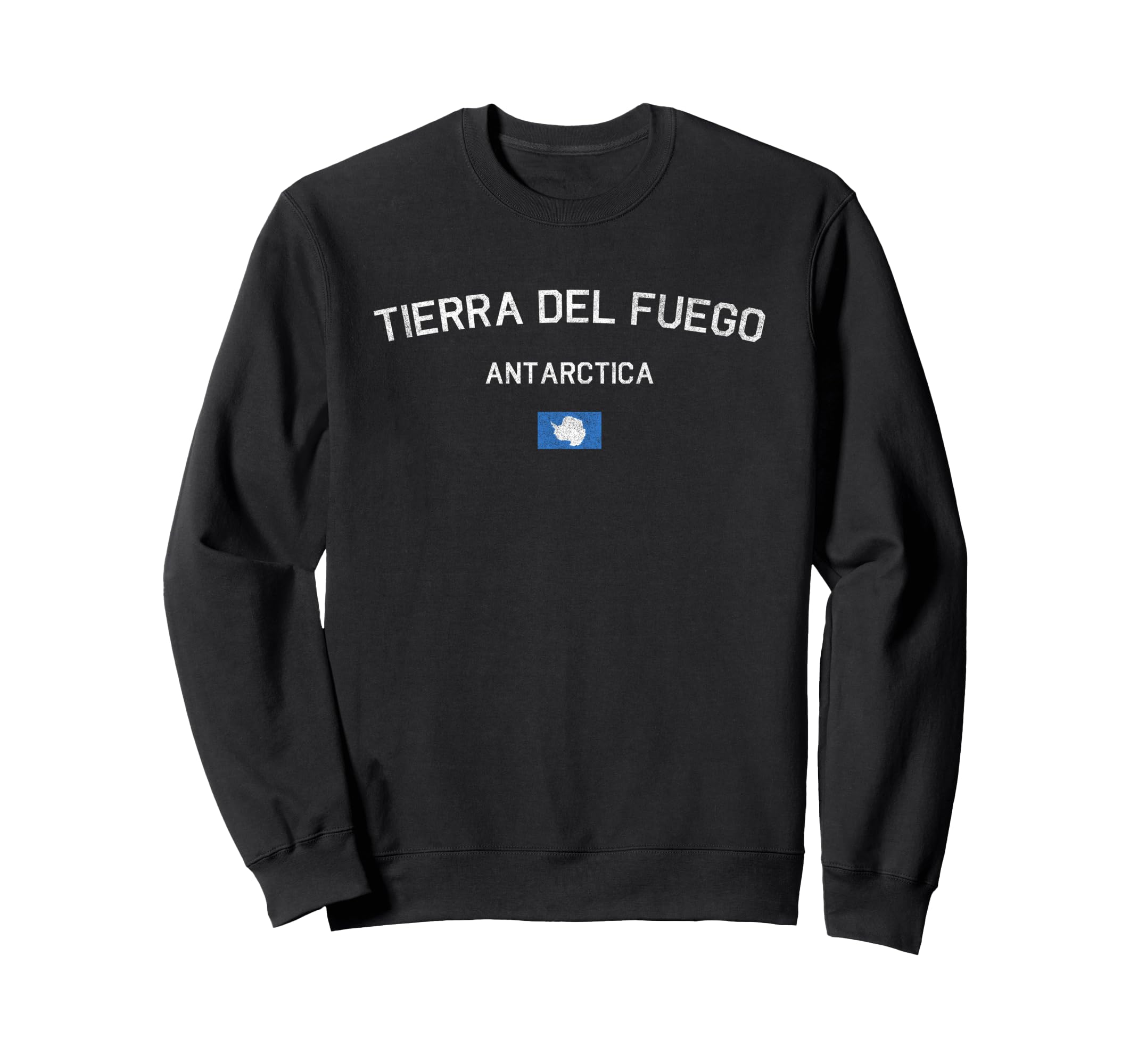 Varsity Antartica Flag Sweatshirt - Novelty Apparel Men Women - T-Shirt, Sweatshirt, Hoodie