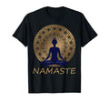 Namaste Yoga Dress Meditation Lotus T-Shirt - Minimalist Print Unisex - T-Shirt, Sweatshirt, Hoodie