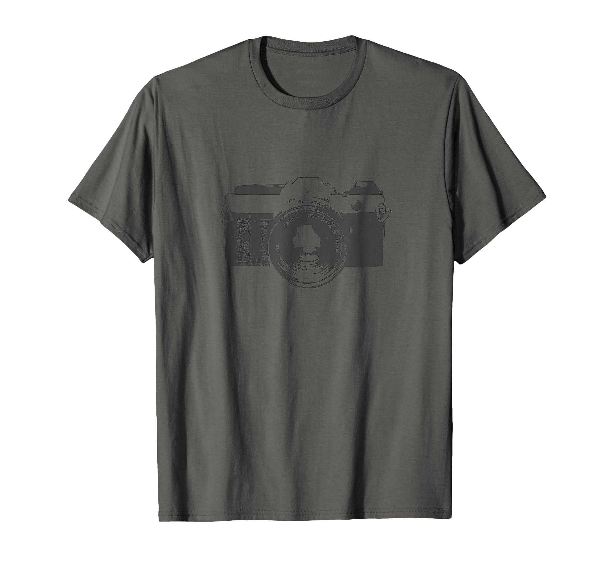 Camera Photographer Camera T-Shirt - Minimalist Print for Adults - T-Shirt, Sweatshirt, Hoodie