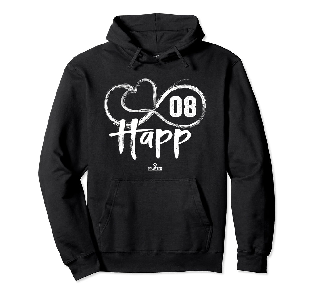 Ian Happ Infinite Heart Chicago Hoodie - Fun Novelty Design for Adults - T-Shirt, Sweatshirt, Hoodie