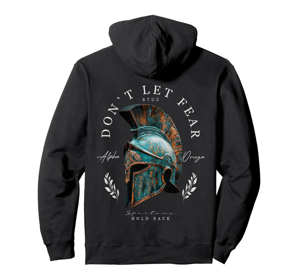 Back Spartan Helmet Warrior Y2K Hoodie - Novelty Apparel for Adults - T-Shirt, Sweatshirt, Hoodie