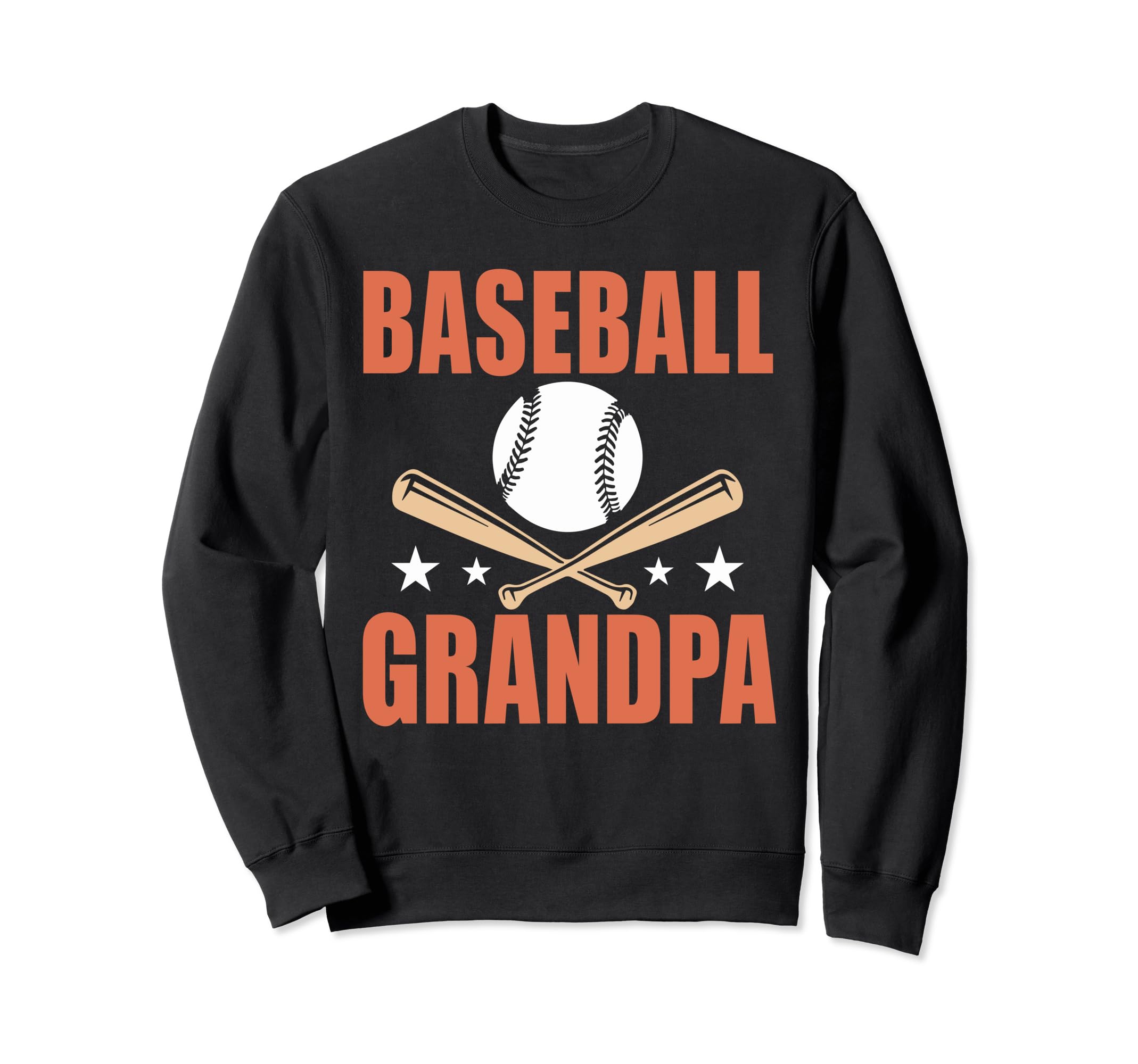 Baseball Grandpa Grandfather Bat Ball T-Shirt - Graphic Print for Adults - T-Shirt, Sweatshirt, Hoodie