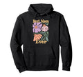 Supercute Love Her Floral Groovy Boho Hoodie - Unique Graphic Men Women - T-Shirt, Sweatshirt, Hoodie
