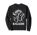 Raising Ballers Baseball Mom Sweatshirt - Casual Everyday Wear Men Women - T-Shirt, Sweatshirt, Hoodie