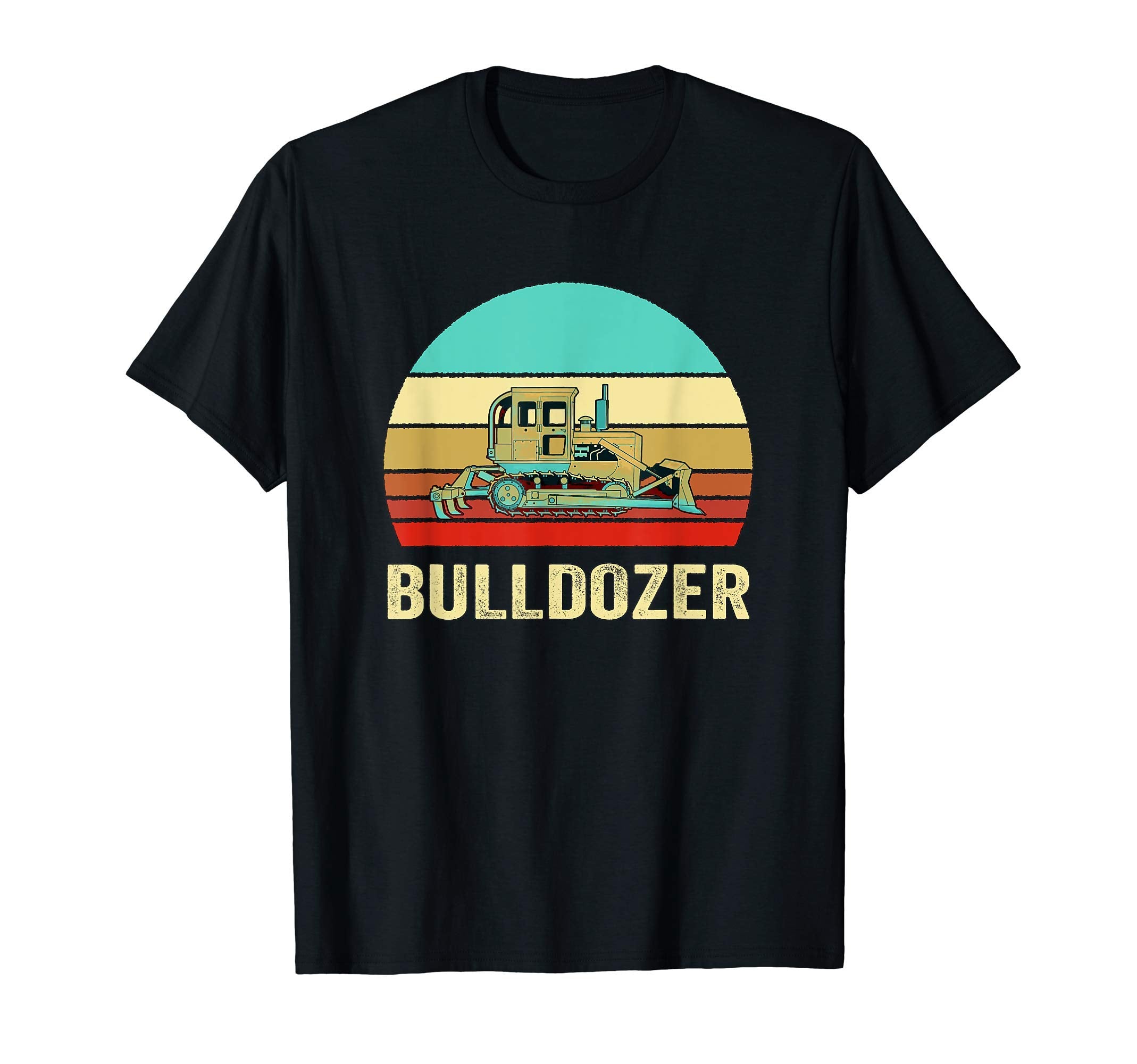Sunset Bulldozer T-Shirt - Streetwear Style for Adults - T-Shirt, Sweatshirt, Hoodie