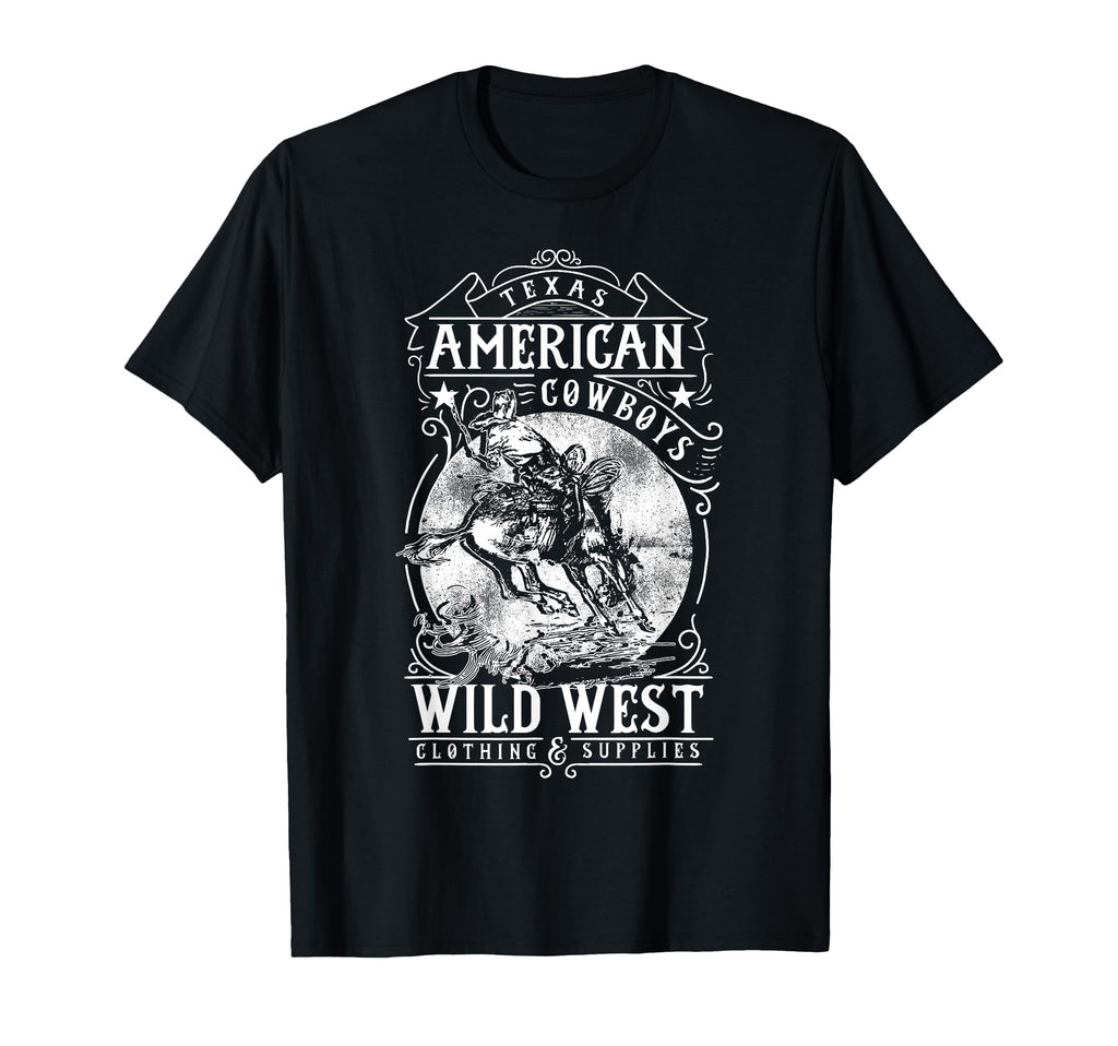 American Cowboys Wild West Cowboys T-Shirt - Streetwear Style Unisex - T-Shirt, Sweatshirt, Hoodie